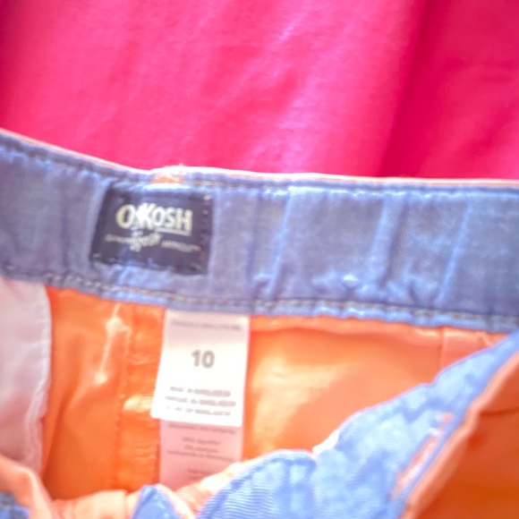 3 pieces  set of Boy’s orange short,shirt and polo - Picture 2 of 5